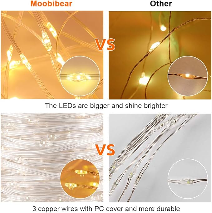 328ft LED Patio String Lights, Waterproof Outdoor