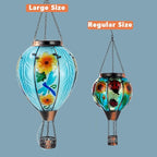 Charming Dragonfly Solar Lanterns for Porch, Waterproof LED