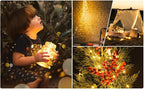 200 LED Halloween Fairy Lights, Battery Timer