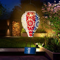 Garden Solar Lanterns, Waterproof LED Backyard Lights