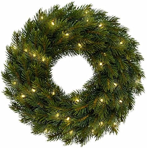 2-Pack Outdoor String Lights, Warm White Waterproof LED