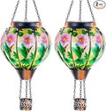Hummingbird Solar Yard Lanterns, Rustic Waterproof LED