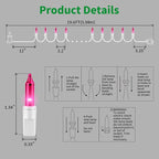 Christmas Twinkle Lights, 6ft Waterproof for Yard