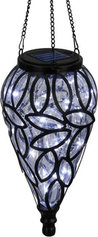 Classic Courtyard Solar Lanterns for Garden, Waterproof LED