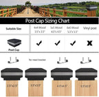 Solar Post Cap Lights, Waterproof LED