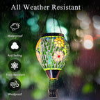 Flower Solar Lantern Set, Classic Garden Lighting