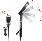 Solar Wall Spotlights, Waterproof