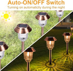 6-Pack Solar Landscape Lights for Yard