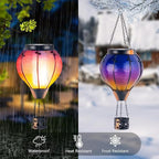 Solar Hanging Lanterns, Outdoor Hanging LED Decor