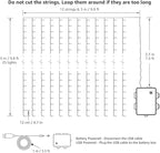 Outdoor String Lights, 10ft Waterproof LED