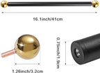 Gold Solar Fence Post Caps, Patio LED
