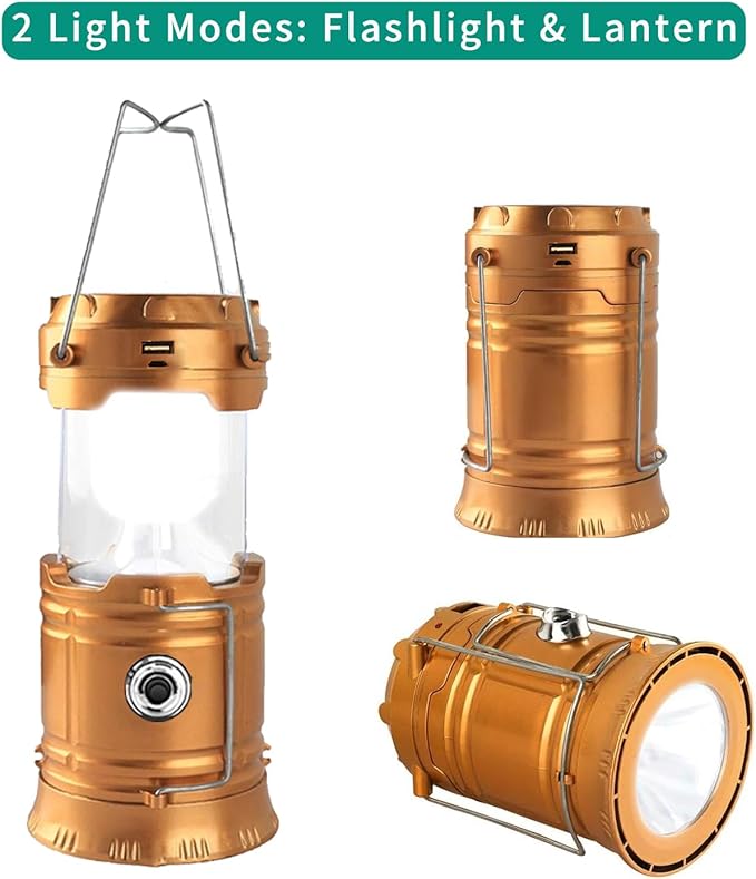 Multi-Function Rechargeable Camping Lantern