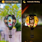 Butterfly Solar Porch Lanterns, Charming Waterproof LED
