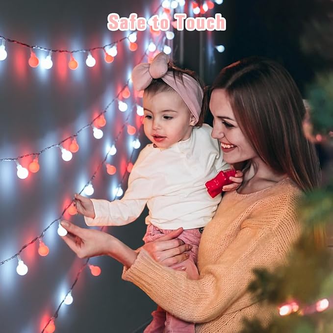 Christmas Yard String Lights, 100 LED Waterproof