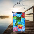 Hummingbird Solar Hanging Lanterns, Charming Garden Decor