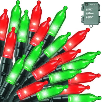 Christmas Fairy Lights, 16ft 50 LED Battery Twinkle Lights