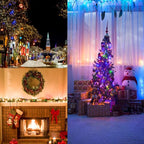 Christmas String Lights, 18ft Waterproof Twinkle Lights