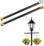 Post Light Pier Mount Adapter, 16" Heavy-Duty