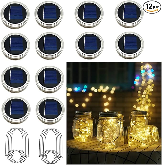 Warm White Outdoor Edison String Lights, Weatherproof