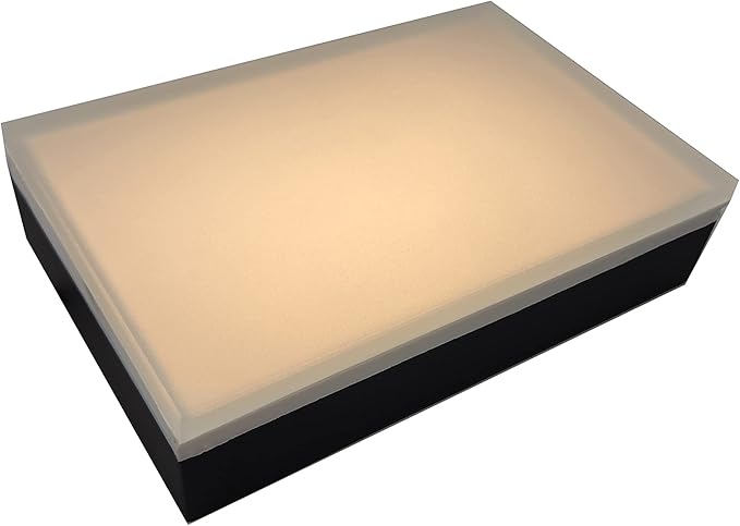 LUMENGY Paver Light 6X9 Inch (5.82 x 8.85 inches) 2700K, Brick Lighting for Pavers, Driveways, Pathways, Patios, Inground & Garden, 12V Waterproof, Drive-Over Rated