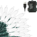 100 LED Christmas Twinkle Lights, 33ft Waterproof for Patio