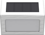 12-Pack Solar Yard Step Lights, Cold White Waterproof