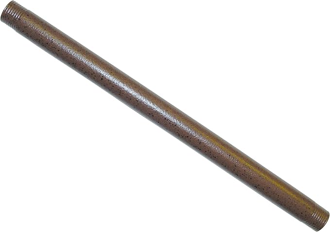 Nuvo Lighting 90/1279 12-Inch By 1/2-Inch Steel Durable Outdoor Landscape Pathway Lighting Mounting Post, Old Bronze