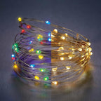 Warm White Backyard String Lights, Weatherproof LED