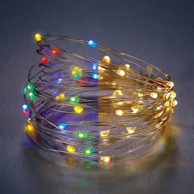 Warm White Backyard String Lights, Weatherproof LED