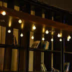 Outdoor String Lights, 16ft Warm White Waterproof LED