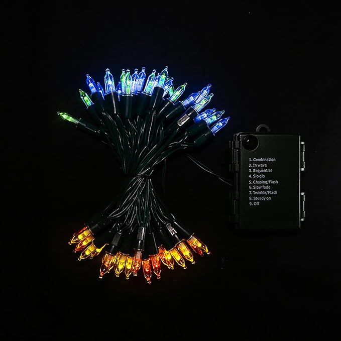 Christmas String Lights, 50 LED Waterproof Twinkle Lights