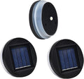 3-Pack Decorative Courtyard Solar Lanterns for Patio, Waterproof LED