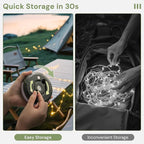 Christmas Twinkle Lights, 8ft Waterproof for Porch