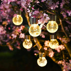 12-Pack Flower Solar Lanterns, Waterproof LED Patio Lights