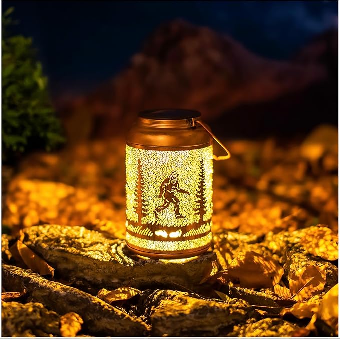 Bigfoot Solar Hanging Lanterns, Classic Yard Decor