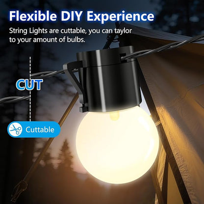 Christmas Yard String Lights, 12ft Waterproof