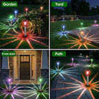 10-Pack Solar Pathway Lights, Waterproof LED Driveway Lights