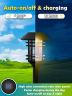 8-Pack Solar Landscape Lights for Garden