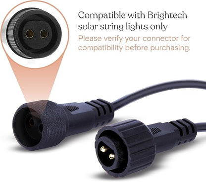 Brightech Ambience Pro Replacement Solar Panel – Compatible ONLY with with Brightech 1W Remote Controlled LED String Lights – Commercial Grade Weatherproof Backyard and Patio Lights - 1 Solar Panel