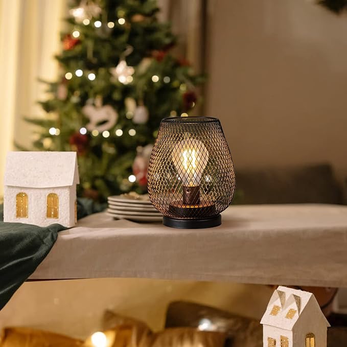 Backyard Solar Lantern Set, Charming Patio Lighting