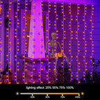 Halloween Yard String Lights, 8ft 300 LED Waterproof