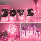 Christmas Patio String Lights 12-Pack, Waterproof