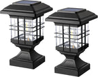 Solar Post Cap Lights, Waterproof LED