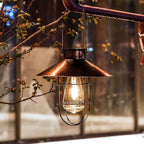 Rustic Backyard Solar Lanterns for Yard, Waterproof LED