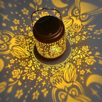 Owl Solar Lantern Set, Rustic Garden Lighting