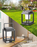 Solar Garden Lanterns, Outdoor Hanging LED Decor
