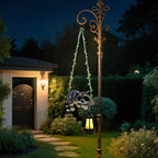 20.1" Solar Garden Garden Statue Light, Outdoor Decor