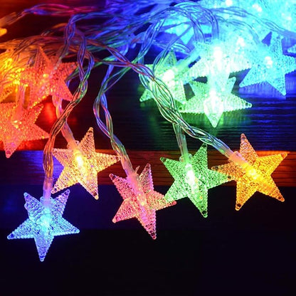 Christmas Porch String Lights, 25ft 50 LED Waterproof