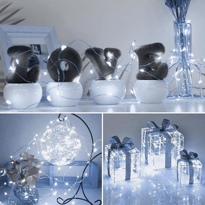 Christmas Fairy Lights 6-Pack, Battery Twinkle Lights