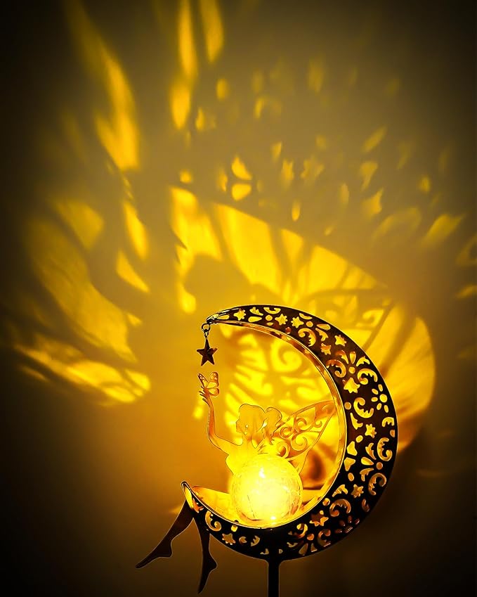 Garden Solar Lawn Figurine Light, Waterproof